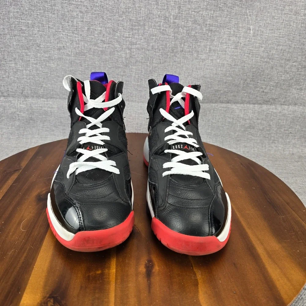 Jordan Jumpman Two Trey Mens Black University Red White DO1925-001 Size 12 - Picture 14 of 14